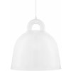 Normann Copenhagen Závesná lampa Bell, veľká – biela Normann Copenhagen Závesná lampa Bell, veľká – biela