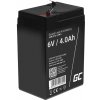 Green Cell AGM15 batéria do UPS Sealed Lead Acid (VRLA) 6 V 4 Ah (AGM15) Green Cell AGM15 batéria do UPS Sealed Lead Acid (VRLA) 6 V 4 Ah (AGM15)