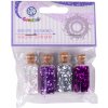 Sypké trblietky / brokát v sklenených dózičkách GLITTERY HEATHER, 4 x 3g, 335121004 Sypké trblietky / brokát v sklenených dózičkách GLITTERY HEATHER, 4 x 3g, 335121004