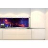 DIMEX | Fototapeta do kuchyne Farebná galaxia KI-180-236 | 180 x 60 cm | modrá, fialová, čierna, oranžová + Samolepiace fototapety do kuchyne DIMEX Farebná galaxia KI-180-236 v rozmere 180 x 60 cm DIMEX | Fototapeta do kuchyne Farebná galaxia KI-180-236 | 180 x 60 cm | modrá, fialová, čierna, oranžová + Samolepiace fototapety do kuchyne DIMEX Farebná galaxia KI-180-236 v rozmere 180 x 60 cm