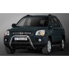 STEELER Predný ochranný rám nízký nerez, Kia Sportage II, 2008-2010