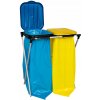 Stojan na vrecia na triedenie odpadu GSG24, pozinkovaná oceľ, 120 l, 2 komory Stojan na vrecia na triedenie odpadu GSG24, pozinkovaná oceľ, 120 l, 2 komory