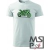 Pánske tričko s moto motívom 248 Kawasaki Pánske tričko s moto motívom 248 Kawasaki