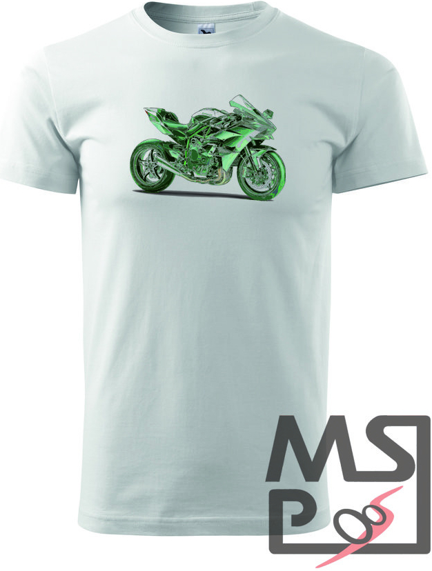 Pánske tričko s moto motívom 248 Kawasaki