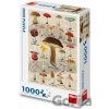 Dino Toys Houby 1000 dielov Dino Toys Houby 1000 dielov