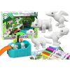 mamido Umelecká sada Maľovanie dinosaurov vaňa šmykľavka figúrky fixky mamido Umelecká sada Maľovanie dinosaurov vaňa šmykľavka figúrky fixky