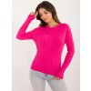 Sweater-AT-SW-2338-2.00-fuchsia ružová One size Wool Fashion Italia 2016103560523 Sweater-AT-SW-2338-2.00-fuchsia ružová One size Wool Fashion Italia 2016103560523
