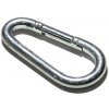 Karabína vajcovitý tvar DIN 5299B, 60mm, Zn Karabína vajcovitý tvar DIN 5299B, 60mm, Zn