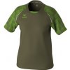 Erima Evo Star dres s krátkým rukávem dámský Khaki Zelená
