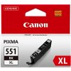 kazeta CANON CLI-551BK XL black MG 5450/6350, iP 7 kazeta CANON CLI-551BK XL black MG 5450/6350, iP 7