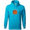 Basketbal lopta v triku - Mikina pánska Cape s kapucňou - 4XL ( Svetlý tyrkys ) Basketbal lopta v triku - Mikina pánska Cape s kapucňou - 4XL ( Svetlý tyrkys )