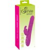 SMILE Rabbit - akumulátorový rotačný vibrátor s výčnelkom (ružový) SMILE Rabbit - akumulátorový rotačný vibrátor s výčnelkom (ružový)