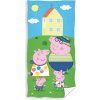 Detský osuška do kúpeľa 70x140 FROTA 100 % BAVLNA Prasiatko Peppa Rodinka Detský osuška do kúpeľa 70x140 FROTA 100 % BAVLNA Prasiatko Peppa Rodinka