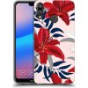 Picasee silikónový prehľadný obal pre Huawei P20 Lite - Red Lily Picasee silikónový prehľadný obal pre Huawei P20 Lite - Red Lily
