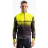 CRUSSIS Cyklistická bunda No-Wind čierno/žltá Veľkosť: L CRUSSIS Cyklistická bunda No-Wind čierno/žltá Veľkosť: L