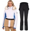 Dámský lyžařský komplet Carrie WHT 34 + Rhea BLK 34 Dámský lyžařský komplet Carrie WHT 34 + Rhea BLK 34