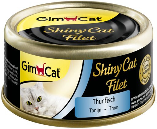 Gimpet Shiny cat filet Tuniak vo vlastnej šťave 70 g