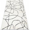 Najkoberce MODE 8522 abstraktný, krémový / čierny 180x270 cm Najkoberce MODE 8522 abstraktný, krémový / čierny 180x270 cm