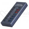 LaskaKit_cz USB Hub-Nabíječka 7x USB 3.0 LaskaKit_cz USB Hub-Nabíječka 7x USB 3.0