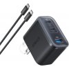 Anker Nano 70W nabíjačka, 2xUSB-C, 1xUSB, čierna A121AL11 Anker Nano 70W nabíjačka, 2xUSB-C, 1xUSB, čierna A121AL11