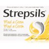 Strepsils Strepsils Med a Citrón lisované pastilky na bolesť v krku 36 ks Strepsils Strepsils Med a Citrón lisované pastilky na bolesť v krku 36 ks