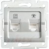 Kanlux LOGI Zásuvka dátová-telefónna RJ45Cat 6 + RJ11 Strieborná 25231 Kanlux LOGI Zásuvka dátová-telefónna RJ45Cat 6 + RJ11 Strieborná 25231