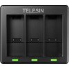Telesin 3-slot charger for GoPro Hero 9 / Hero 10 GP-BCG-902 Telesin 3-slot charger for GoPro Hero 9 / Hero 10 GP-BCG-902
