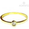 ADANITO BRR0445G - Zlatý prsteň so zirkónom 53 mm 1.00 g ADANITO BRR0445G - Zlatý prsteň so zirkónom 53 mm 1.00 g