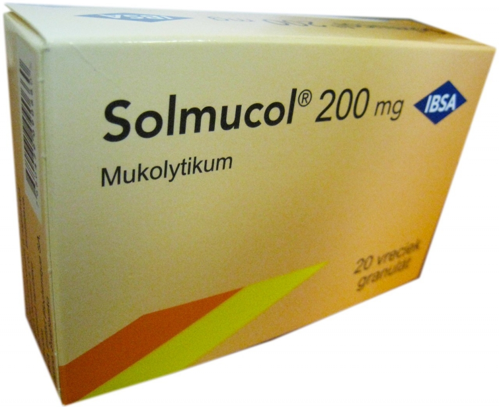 Solmucol 200 mg gra.20 x 1,5 g