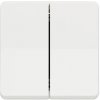 Vypínač Schneider Electric Mureva MUR39022 dvojnásobný r.6+6 biely Vypínač Schneider Electric Mureva MUR39022 dvojnásobný r.6+6 biely