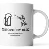 Sablio Hrnek Dobrovolný hasič - 890 ml - XXL Sablio Hrnek Dobrovolný hasič - 890 ml - XXL