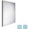 Nimco Čierne LED zrkadlo 600x800 s dvoma dotykovými senzormi ZPC 13002VX-90 Nimco Čierne LED zrkadlo 600x800 s dvoma dotykovými senzormi ZPC 13002VX-90