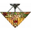 Vitráž luster stropnica TRIANGLE Ø40 Vitráž luster stropnica TRIANGLE Ø40