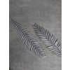 lacne-dekoracie.sk List PALMA 145B 34cm strieborný lacne-dekoracie.sk List PALMA 145B 34cm strieborný