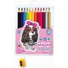 Školské jumbo farbičky Sweet Dogs 12ks + strúhadlo, 312221008 Školské jumbo farbičky Sweet Dogs 12ks + strúhadlo, 312221008