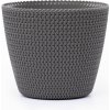 Prosperplast SPLOFY Kvetináč 22cm sivý kameň DSP220