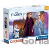 Clementoni drevené Kocky Ľadové Kráľovstvo 12 Ks Clementoni drevené Kocky Ľadové Kráľovstvo 12 Ks