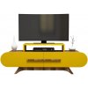 Televízny stolík Rose Walnut Yellow Televízny stolík Rose Walnut Yellow