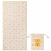 Swim Essentials Plážový uterák z mikrovlákna Yellow Flower 135 x 65 cm Swim Essentials Plážový uterák z mikrovlákna Yellow Flower 135 x 65 cm