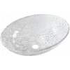 Umývadlo na dosku oválne Sapho PURUS 50 cm biele Umývadlo na dosku oválne Sapho PURUS 50 cm biele