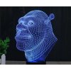 Beling 3D lampa, Shrek, 7 farebná S103 Beling 3D lampa, Shrek, 7 farebná S103