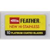 Feather Double Platinum 10ks náhradné žiletky Feather Double Platinum 10ks náhradné žiletky