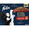 Felix Tasty Shreds hovädzie kura kačka a morka v šťave 12 x 80 g Felix Tasty Shreds hovädzie kura kačka a morka v šťave 12 x 80 g
