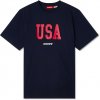 Pánske tričko CCM Flag Tee Team USA Navy XXL Pánske tričko CCM Flag Tee Team USA Navy XXL