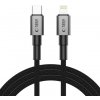 Tech-Protect Ultraboost DNA kábel USB-C / Lightning PD 27W / 3A 2m, šedý Tech-Protect Ultraboost DNA kábel USB-C / Lightning PD 27W / 3A 2m, šedý