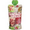 Kubík desiata ovocné pyré jablko+banán+malina+krupica 100 g Kubík desiata ovocné pyré jablko+banán+malina+krupica 100 g