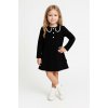 Dievčenské šaty Lýdia dlhý rukáv