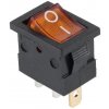 XTREME Kolískový vypínač 12V mini 3pin oranžový XTREME Kolískový vypínač 12V mini 3pin oranžový