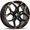 CARBONADO Monster 8x19 5x112 ET40 black Half matt with cooper front