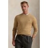 Vlnený sveter Polo Ralph Lauren pánsky, hnedá farba, tenký, 710946143 Vlnený sveter Polo Ralph Lauren pánsky, hnedá farba, tenký, 710946143